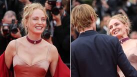 “Es un príncipe”: Uma Thurman reaparece en Cannes, pero la belleza de su hijo se roba miradas