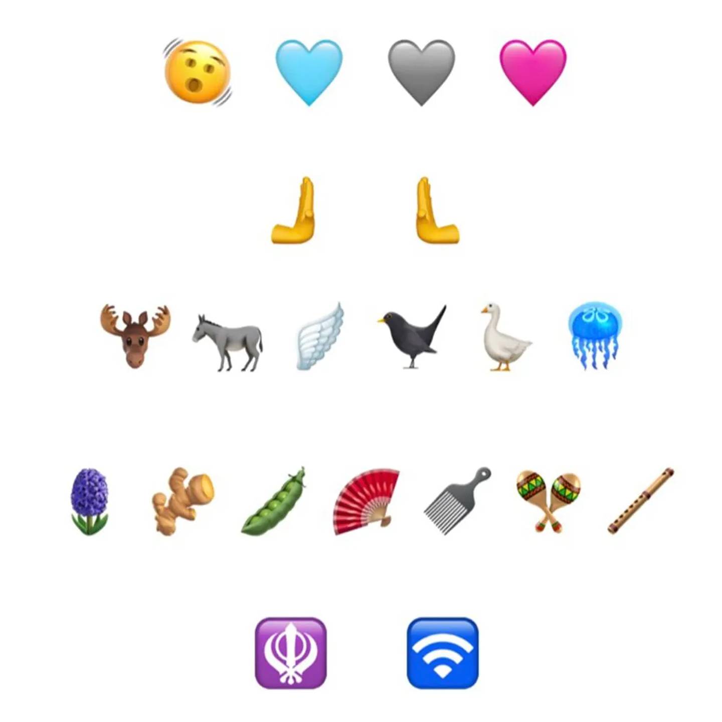 Nuevos emojis iOS 16.4