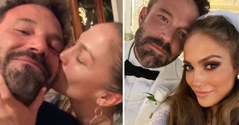 Hijos de Jennifer López y Ben Affleck derrocharon clase y elegancia en su boda