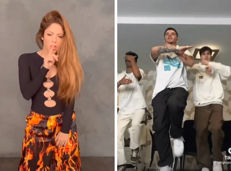 Shakira comparte tutorial para bailar Music Sessions #53 con Bizarrap