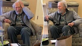 Clint Eastwood reapareció a sus casi 94 años y preocupa por su apariencia