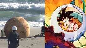 ¿Es un ovni o Gokú? Lo que guarda en su interior la extraña bola encontrada en una playa de Japón