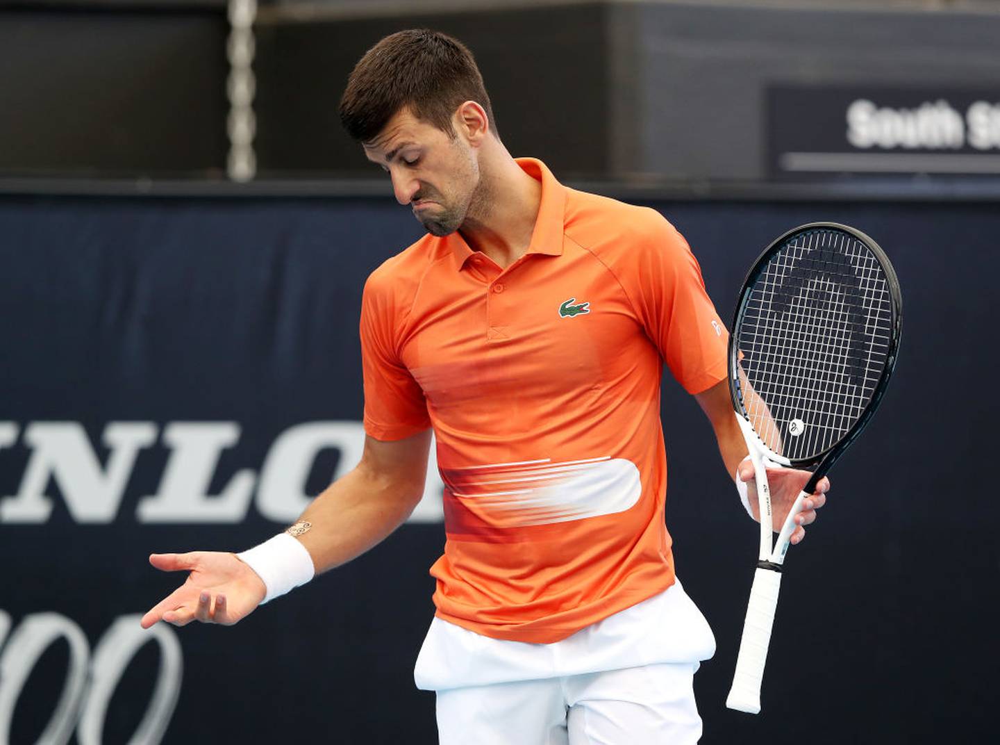 Novak venció al francés Quentin Halys en el torneo Adelaide de Australia