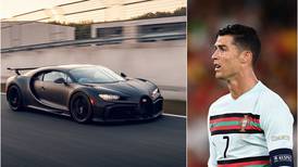 Estrellaron lujoso auto de Cristiano Ronaldo, valorado en 2 millones de euros