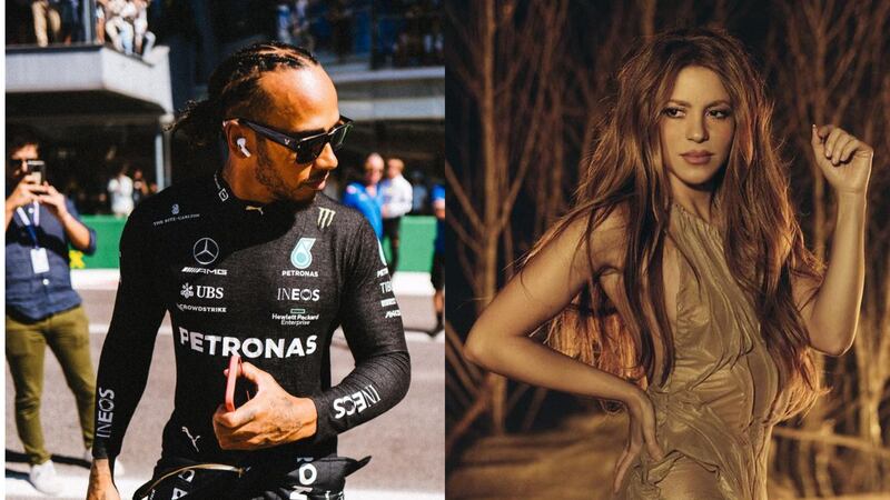¿Shakira está saliendo con Lewis Hamilton?