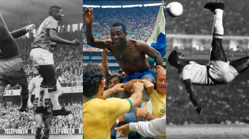 Pelé es considerado por muchos el mejor futbolista de la historia.
