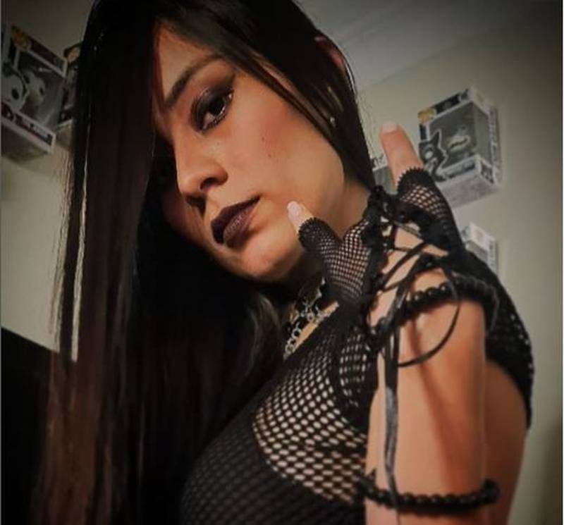 La excantante de Corazón Serrano, Kyara González, en una imagen de su cuenta Instagram.