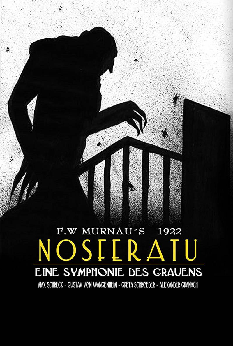 La película muda alemana de 1922 'Nosferatu' fue dirigida por Friedrich Wilhelm Murnau y es la primera relacionada con la novela de Bram Stoker Drácula.