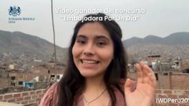 La “Greta Thunberg” peruana: Ella es Sofía Quispe, ganadora de concurso de la Embajada Británica 