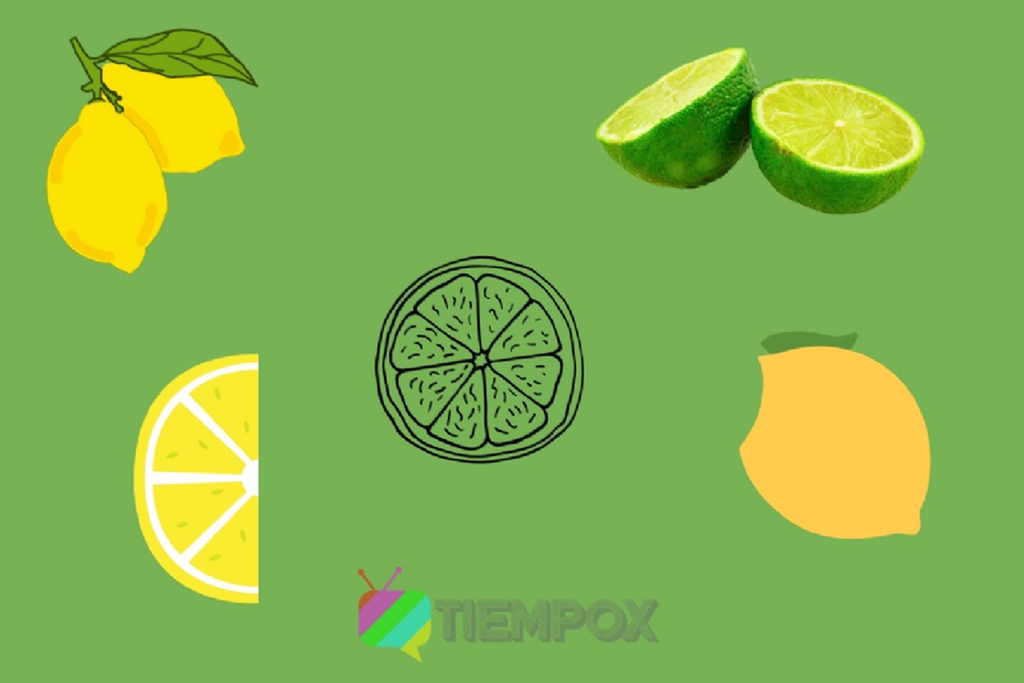 Elige el limón que más te guste.