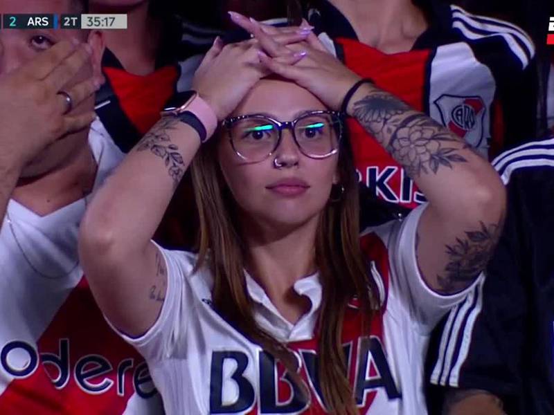 Bárbara se convirtió, rápidamente, en una de las fans más famosas de River Plate.