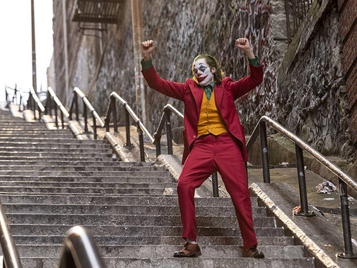 brazo aspecto Contratar Joker: las escaleras se convierten en atracción turística y los vecinos no  están contentos