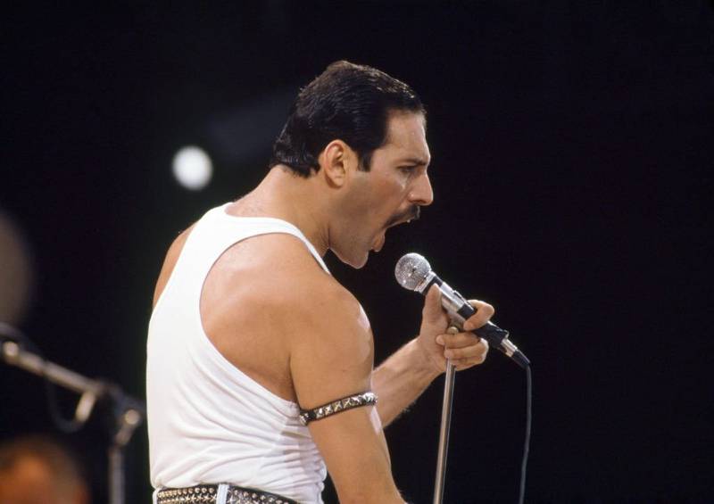 Freddie Mercury en Live Aid