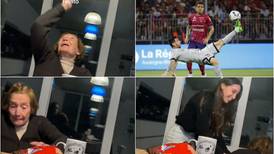 Entusiasmada abuela relató la chilena de Messi y la emoción le jugó mala pasada