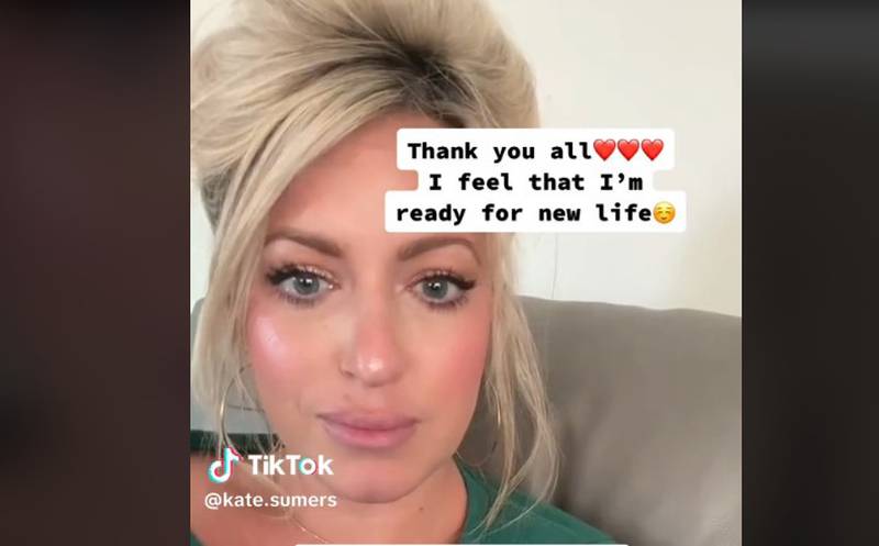 Kate agradeció a los usuarios de TikTok por el apoyo, después de su mala experiencia