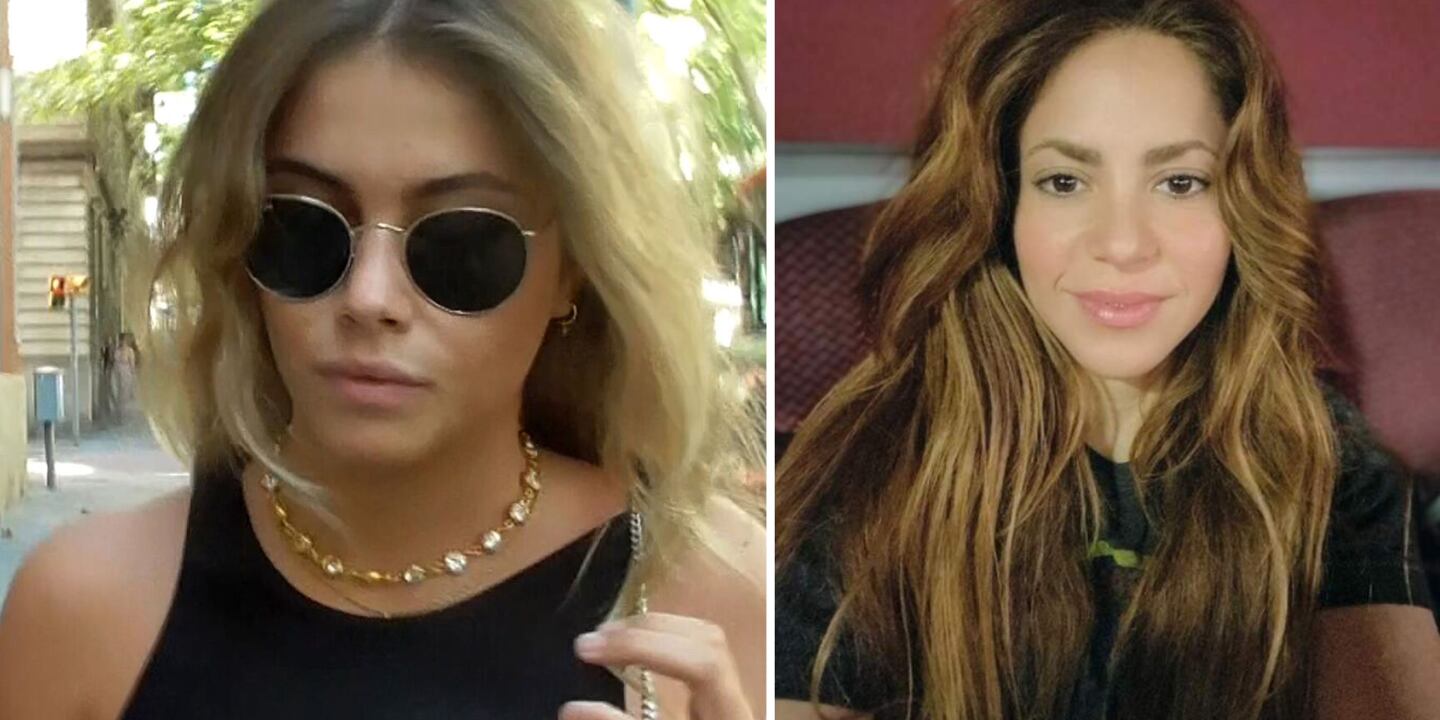 Clara Chía se parece a Shakira