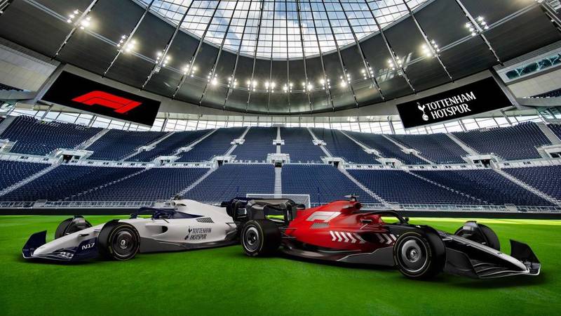 El Tottenham se alía con la Fórmula 1 para construir una pista de karts en su estadio