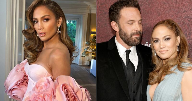 Jennifer Lopez deslumbró con un atuendo Barbie en su paso por los Golden Globes 2024.