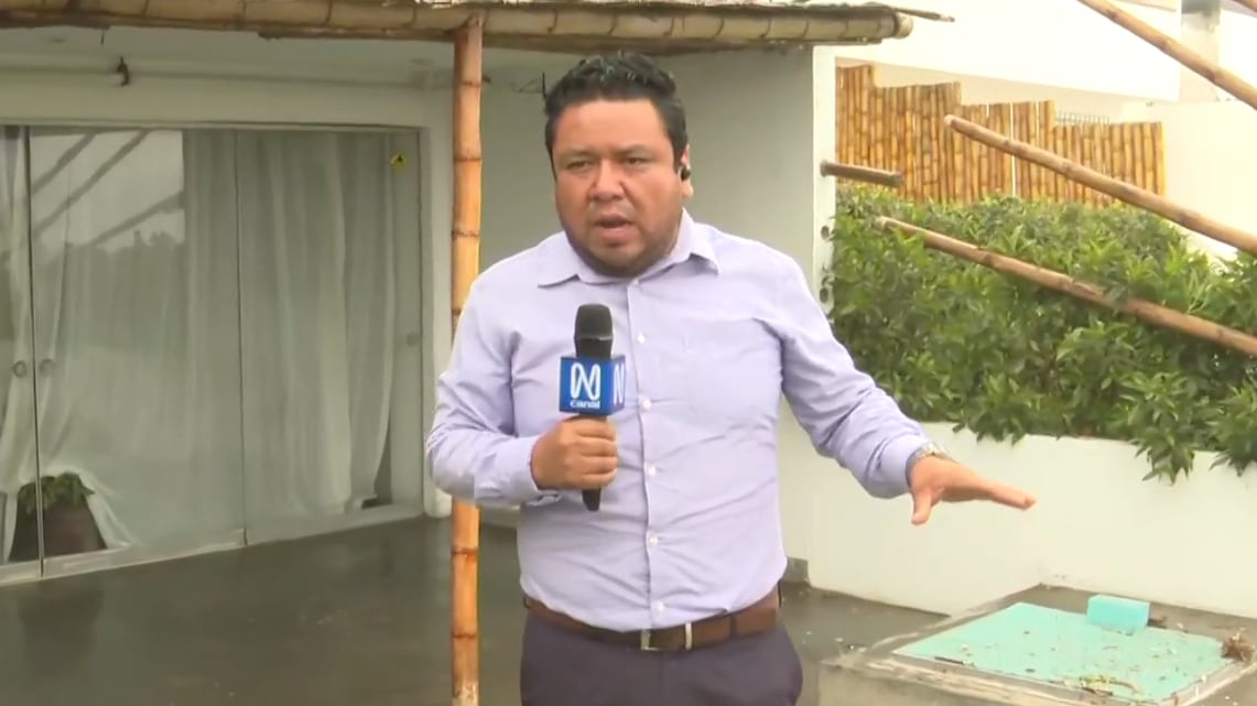Nueva caída de un periodista en la TV nacional: ahora fue Eder Hernández de Canal N