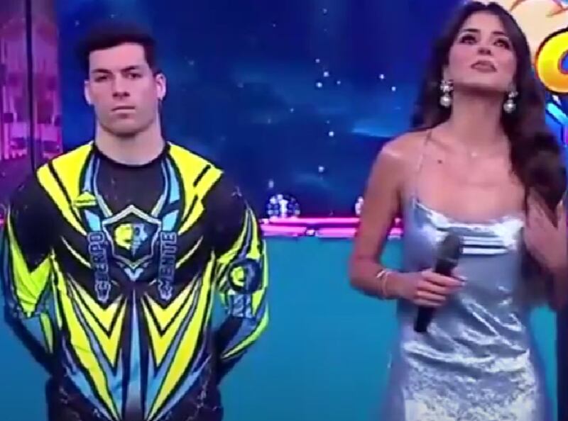 Luciana Fuster y Patricio Parodi se reencontraron en Esto es Guerra.