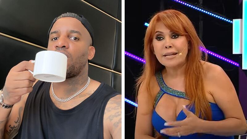 Jefferson Farfán y Magaly Medina.