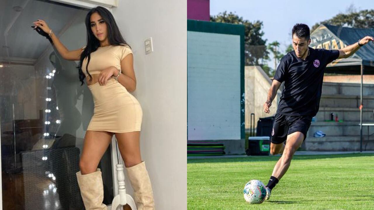 Melissa Paredes y Rodrigo "Gato" Cuba aparecen en una imagen de archivo de sus cuentas de Instagram.