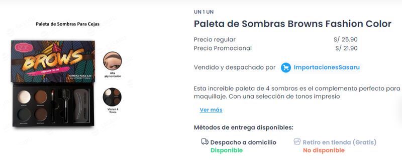 Sombra para cejas