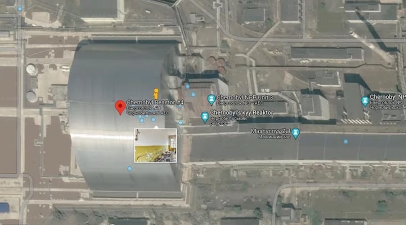 Chernóbil - Google Maps