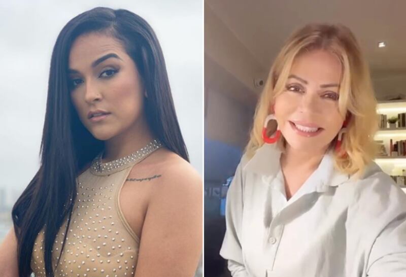Daniela Darcourt / Gisela Valcárcel.