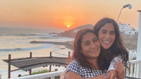 Melissa Paredes y su madre Celia González, en una imagen de archivo de la cuenta de Instagram de Celia.