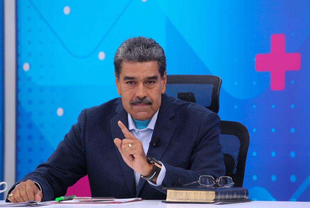 El presidente de Venezuela, Nicolás Maduro,  en su programa Con Maduro+.