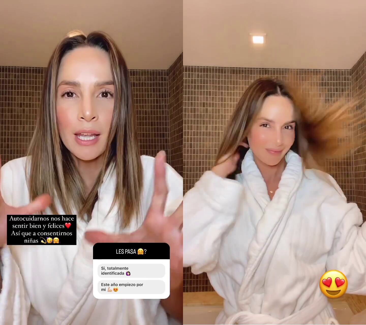 Carmen Villalobos quiere que el autocuidado sea su prioridad para esta Navidad