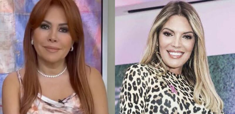 Magaly Medina y Jessica Newton