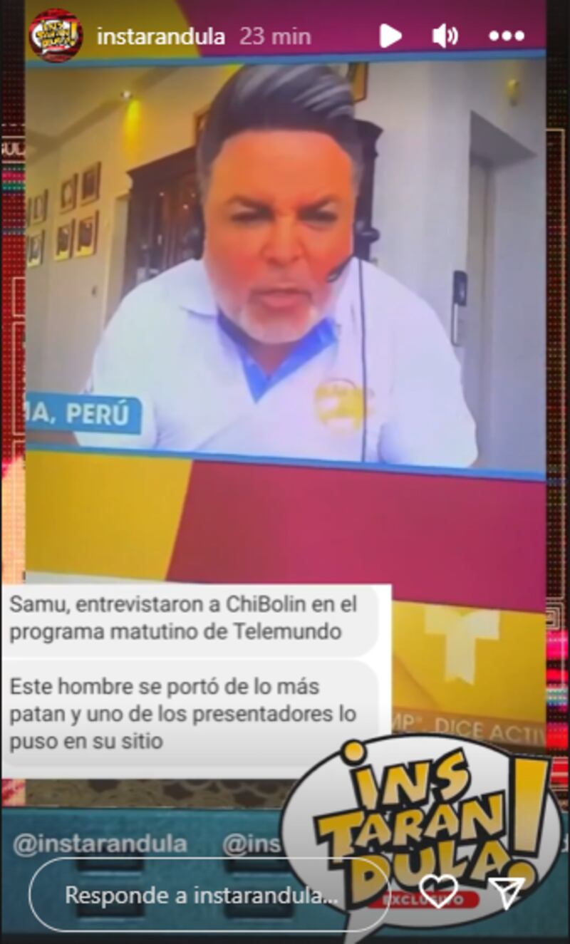 Andrés Hurtado en toma y dame con Frederik Oldenburg.