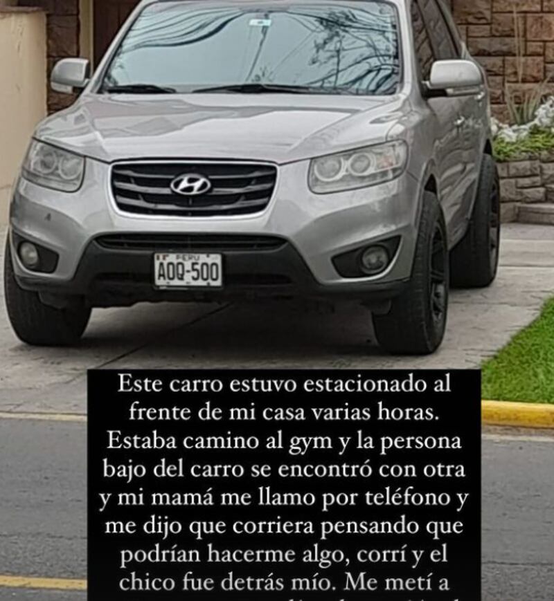Fiorella Retiz se defiende de equipo reporteril de Amor y Fuego