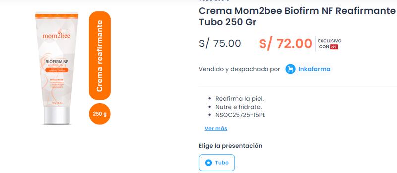 Crema reafirmante