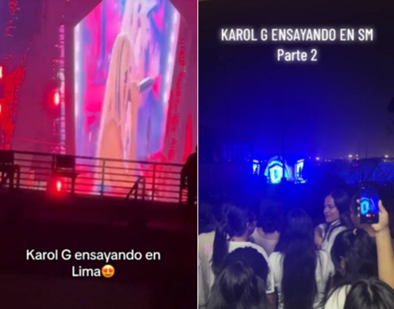 Karol G en Lima.