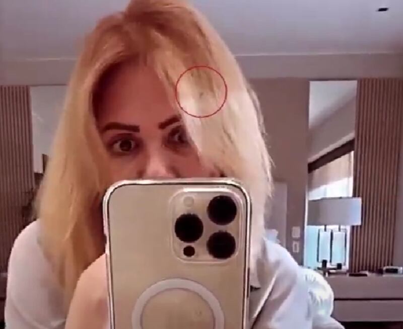 Gisela Valcárcel muestra su estilismo casero