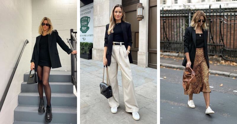 Looks com blazer preto