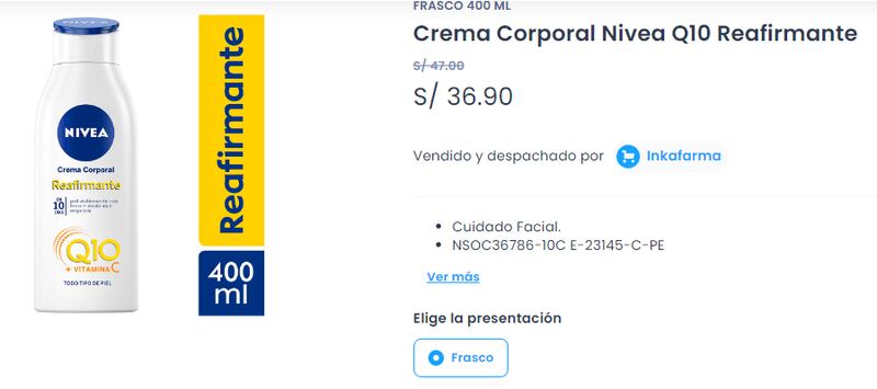 Crema reafirmante