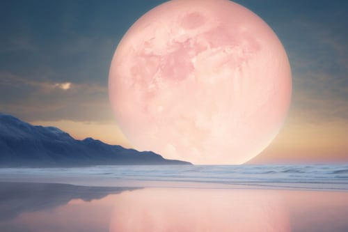 La ‘Luna Rosa’ de abril ya se acerca: cómo y cuando se puede ver la luna llena de este mes