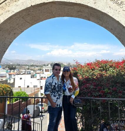 Alfredo Zambrano y Magaly Medina.