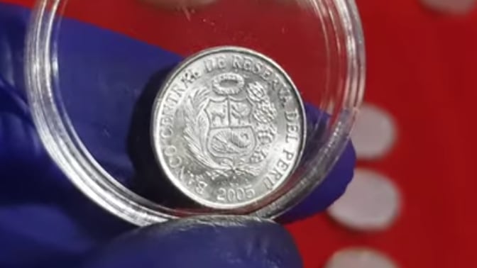 moneda de un céntimo