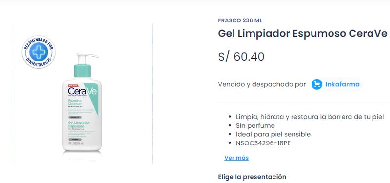 Jabón para piel grasa