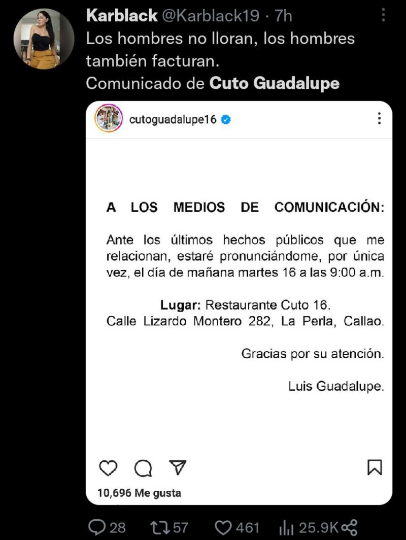Los Memes para Luis "Cuto" Guadalupe por el ampay de su esposa