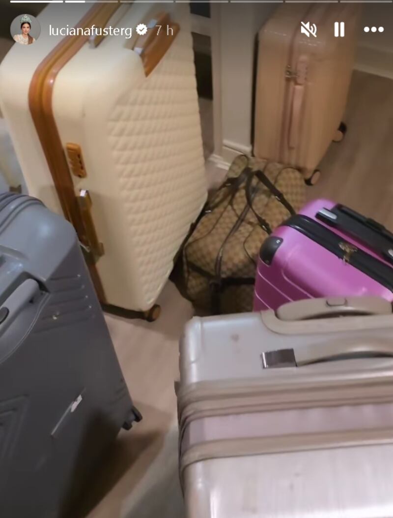Luciana Fuster no ha parado de viajar durante el reinado de Miss Grand Internacional.