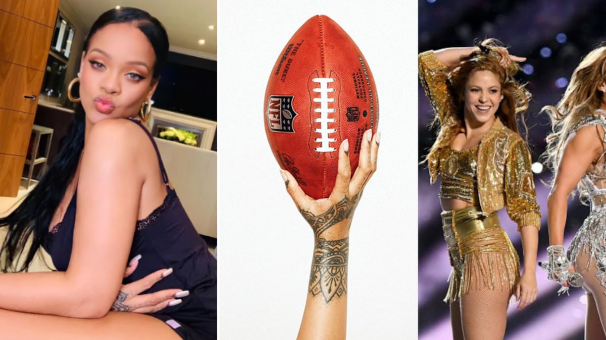 Rihanna será la encargada del Super Bowl 2023.