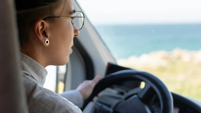 Mujeres al volante.