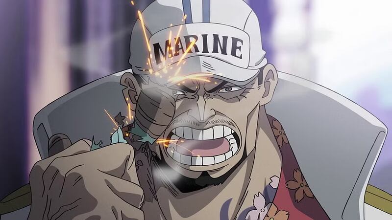 Admirante Akainu - One Piece.