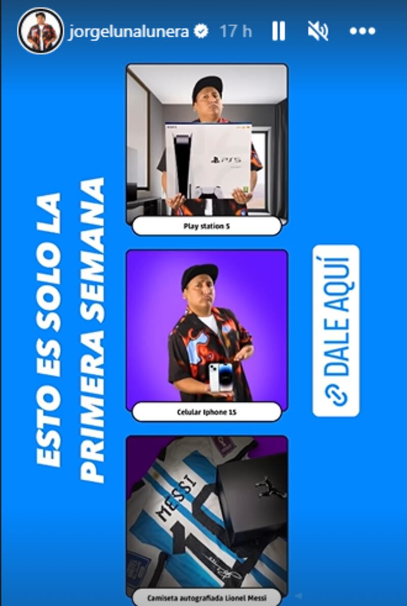 Los sorteos de Jorge Luna.